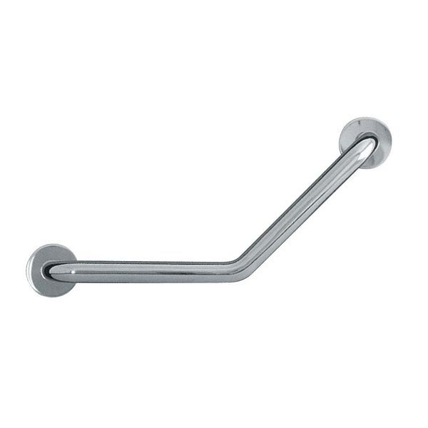 Поручень кутовий NOFER опорний 40x40см, Satin (15161.S) 15161.S &mdash; фото в Esantehnika