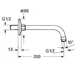 Душовий кронштейн Grohe Relexa neutral (27406000) 27406000 &mdash; фото в Esantehnika