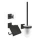 Комплект аксесуарів 3 в 1 Grohe QuickFix Start Cube Black 411232430 411232430 &mdash; фото в Esantehnika