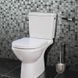 Унитаз с горизонтальным выпуском Villeroy & Boch O.Novo в комплекте с сиденьем Soft Close 5661T301 5661T301 &mdash; фото в Esantehnika