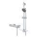 Термостат для душа с душевым гарниуром Grohe QuickFix Precision Feel (цвет - хром) 34791000 34791000 &mdash; фото в Esantehnika