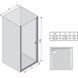 Душові двері Ravak Chrome CSD1-90+transparent 0QV70C00Z1 0QV70C00Z1 &mdash; фото в Esantehnika
