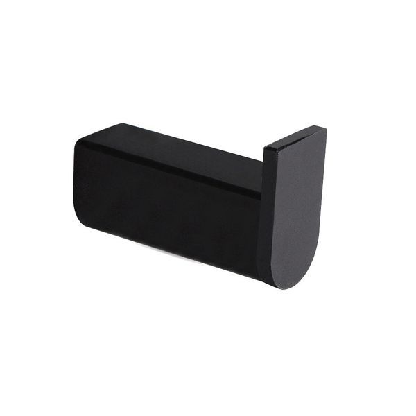 Гачок Nofer CAPRI BLACK 45 x 26 x 55 mm, чорний (16221.N) 16221.N &mdash; фото в Esantehnika