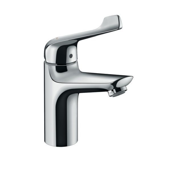 Змішувач для раковини Hansgrohe Novus (колір - хром), з донним клапаном 71921000 71921000 &mdash; фото в Esantehnika