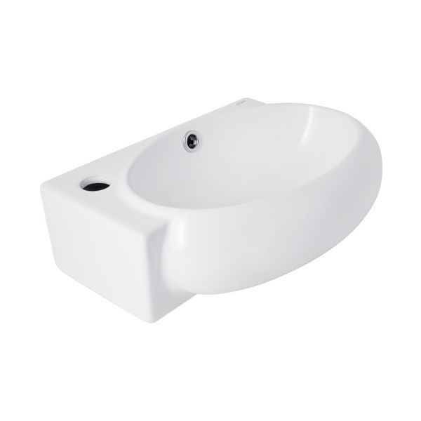 Раковина Qtap Leo 430x285x160 White QT11111008LW QT11111008LW &mdash; фото в Esantehnika