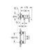 Набор смесителей 3 в 1 GROHE BAU LOOP NEW UA123220S0 UA123220S0 &mdash; фото в Esantehnika