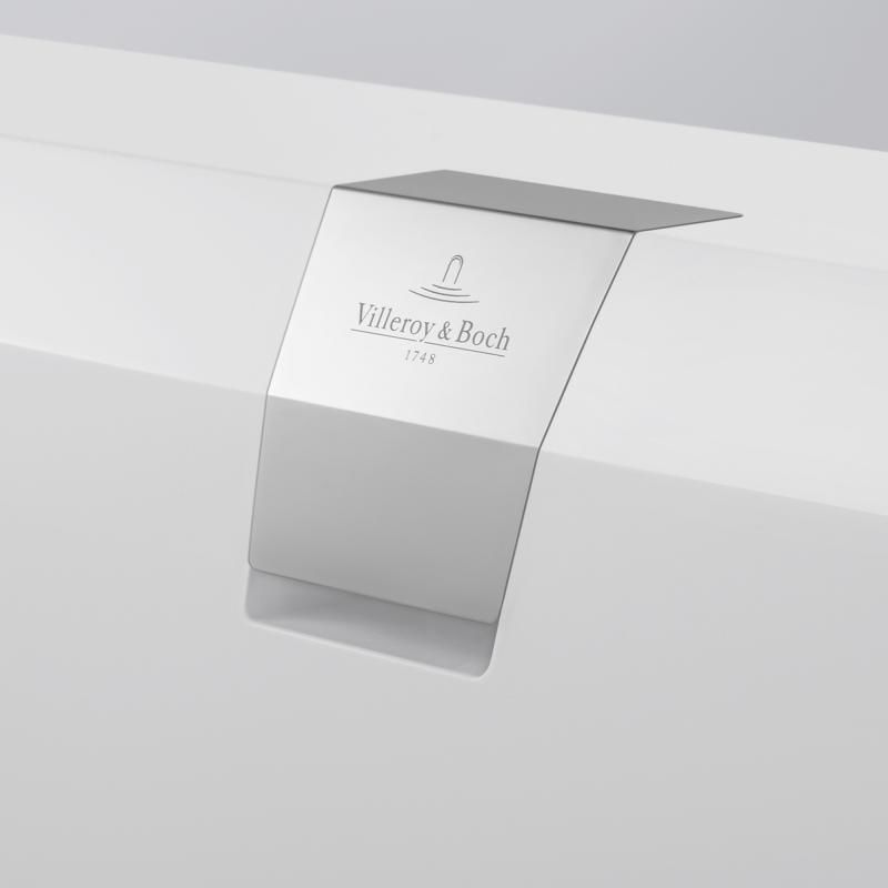 Ванна квариловая Villeroy & Boch Squaro Edge 180 х 80 х h47,5 см, альпийский белый + ножки и сифон в комплекте UBQ180SQE2DV-01 UBQ180SQE2DV-01 &mdash; фото в Esantehnika