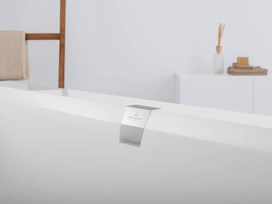 Ванна квариловая Villeroy & Boch Squaro Edge 180 х 80 х h47,5 см, альпийский белый + ножки и сифон в комплекте UBQ180SQE2DV-01 UBQ180SQE2DV-01 &mdash; фото в Esantehnika